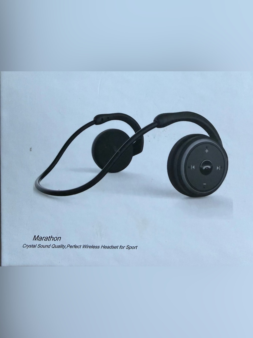 Wireless Sport Headphones - Black